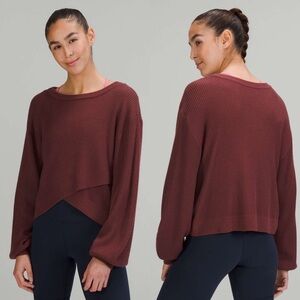 Women's Burgundy Sweater
